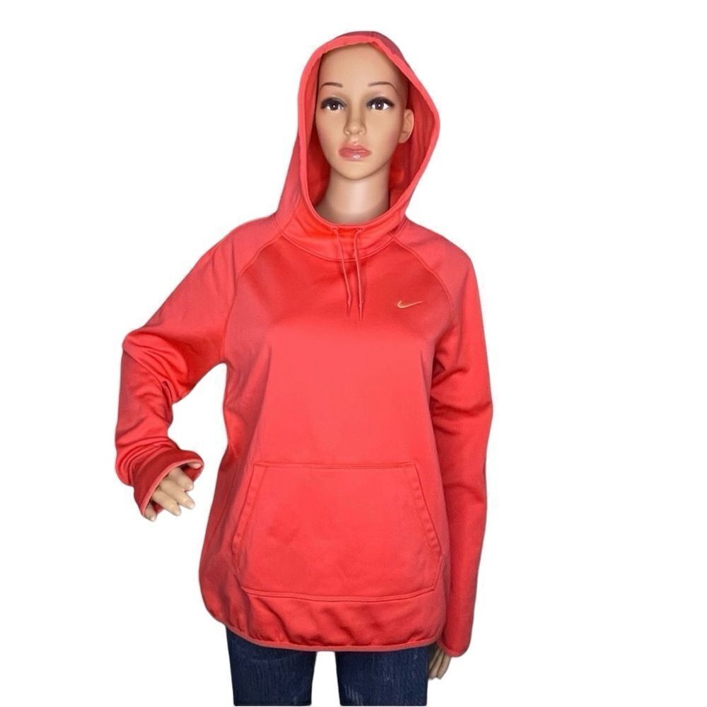 Nike Women’s Therma Dri-Fit Hoodie Coral Size Medium